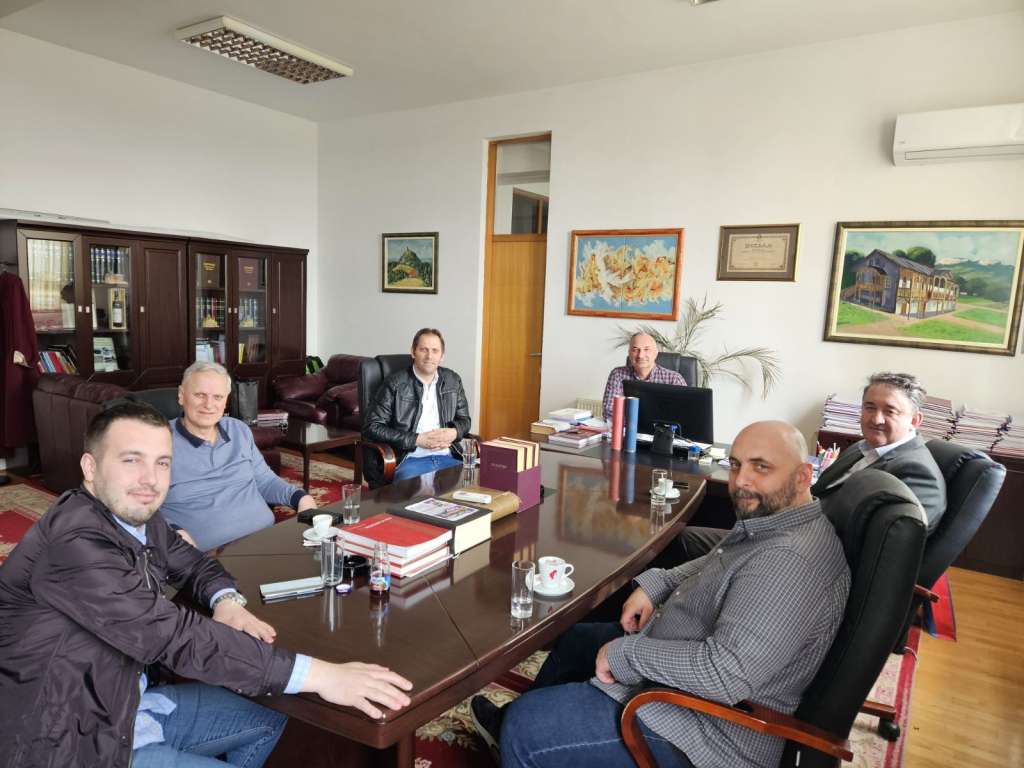 Посјета проф. др  Миливоја Ћосића, шефа кабинета министра Ђорђа Милићевића