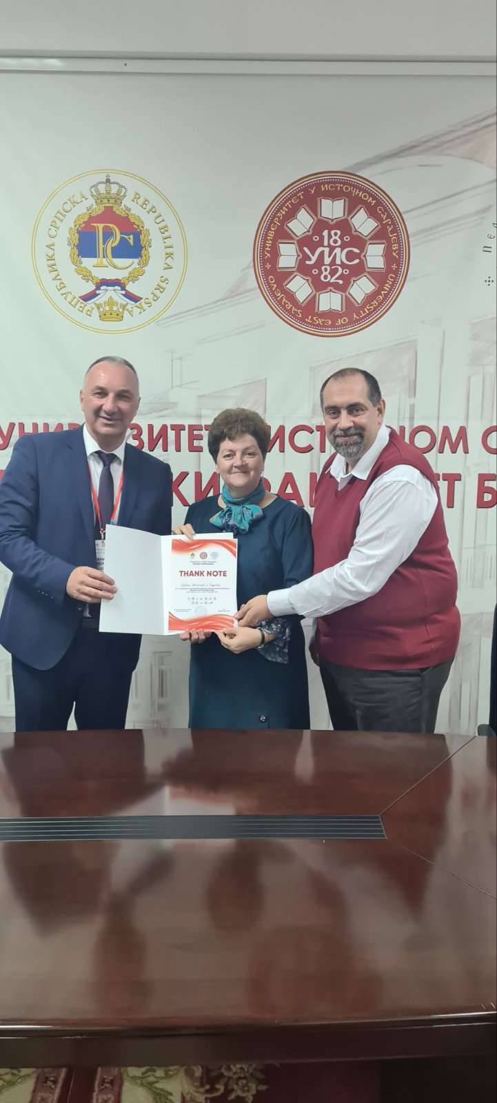 Predavanje profesora sa Univerziteta u Valahiji, Rumunija