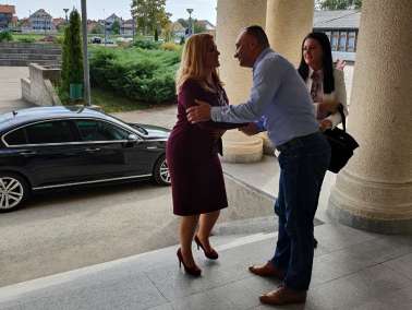 Ministar porodice, omladine i sporta Republike Srpske Sonja Davidović u poseti Pedagoškom fakultetu