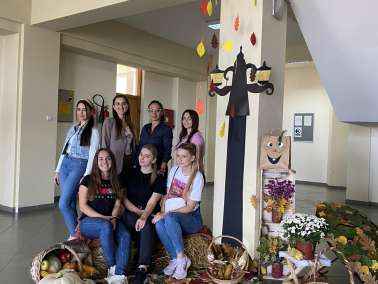Јесењи кутак у просторијама нашег факултета