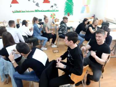 Радионица под називом "Писање на леђима"