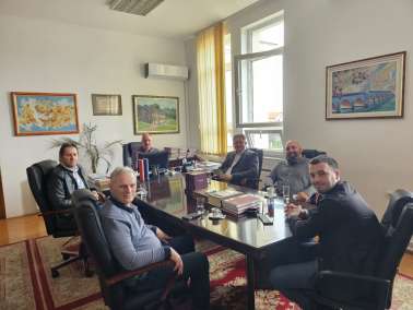 Посјета проф. др  Миливоја Ћосића, шефа кабинета министра Ђорђа Милићевића
