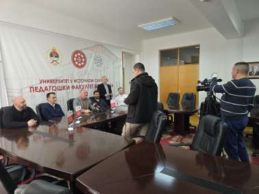 Danas su profesori sa Univerziteta u Kastamonu iz Turske održali predavanje za studente