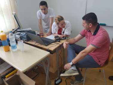 Студенти и професори у акцији добровољног даривања крви